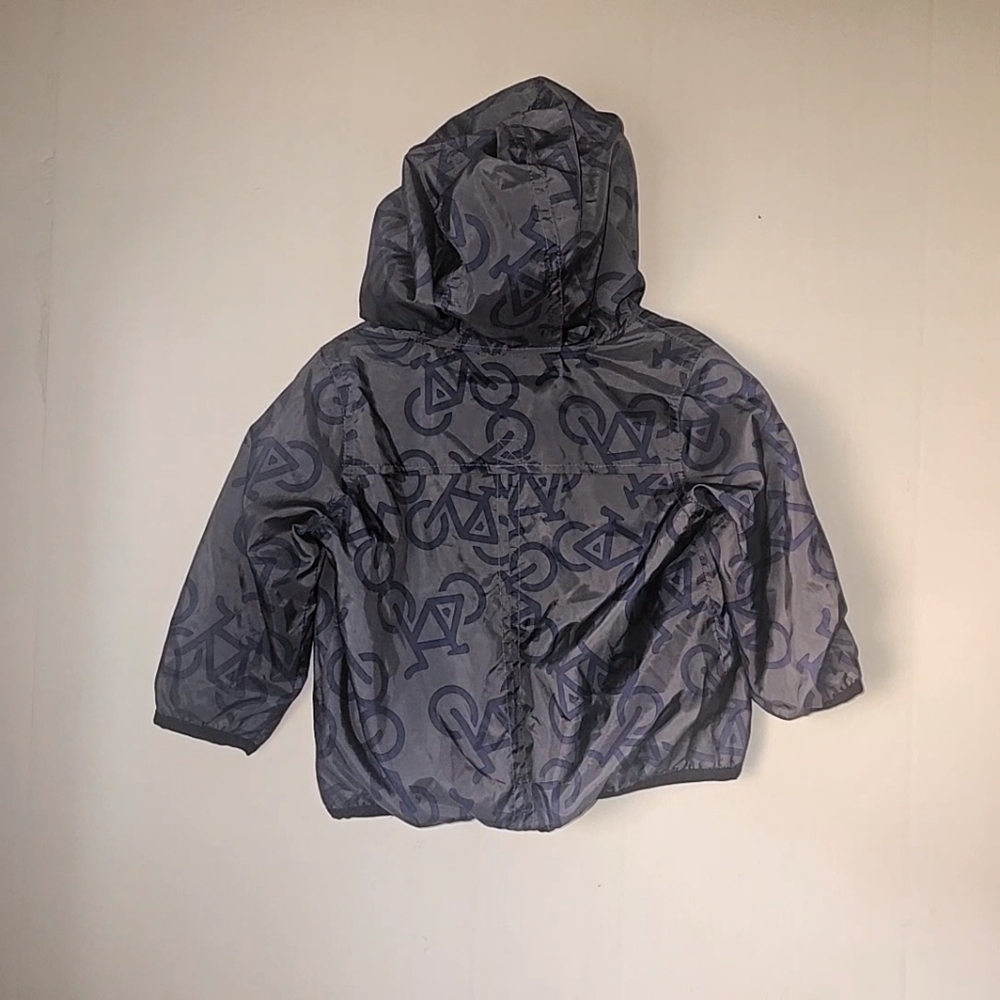GAP | 12-18 mos | Blue and Black Bicycle Windbreaker - Picture 10 of 12